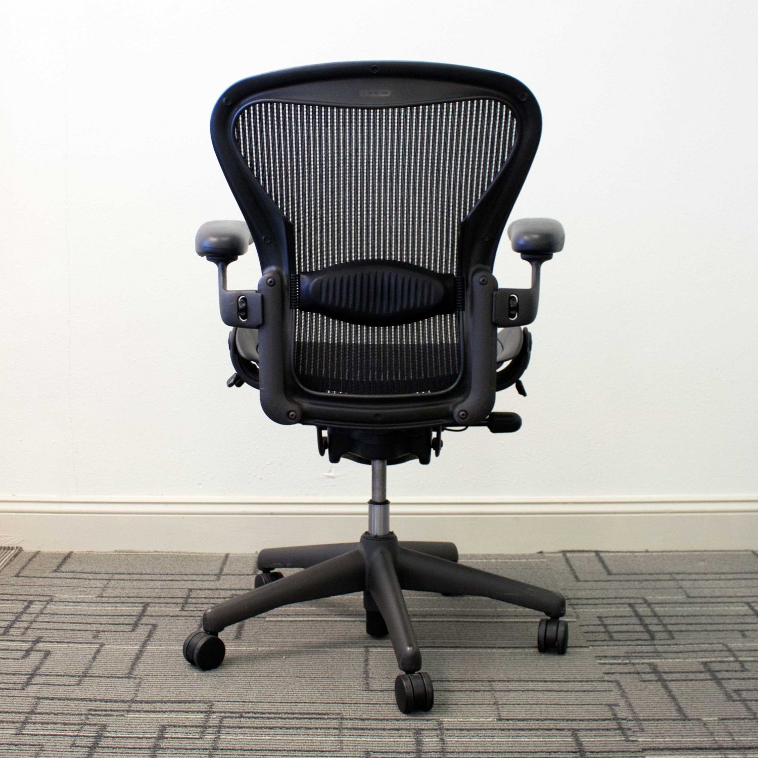 used herman miller aeron chairs size b  vision office interiors