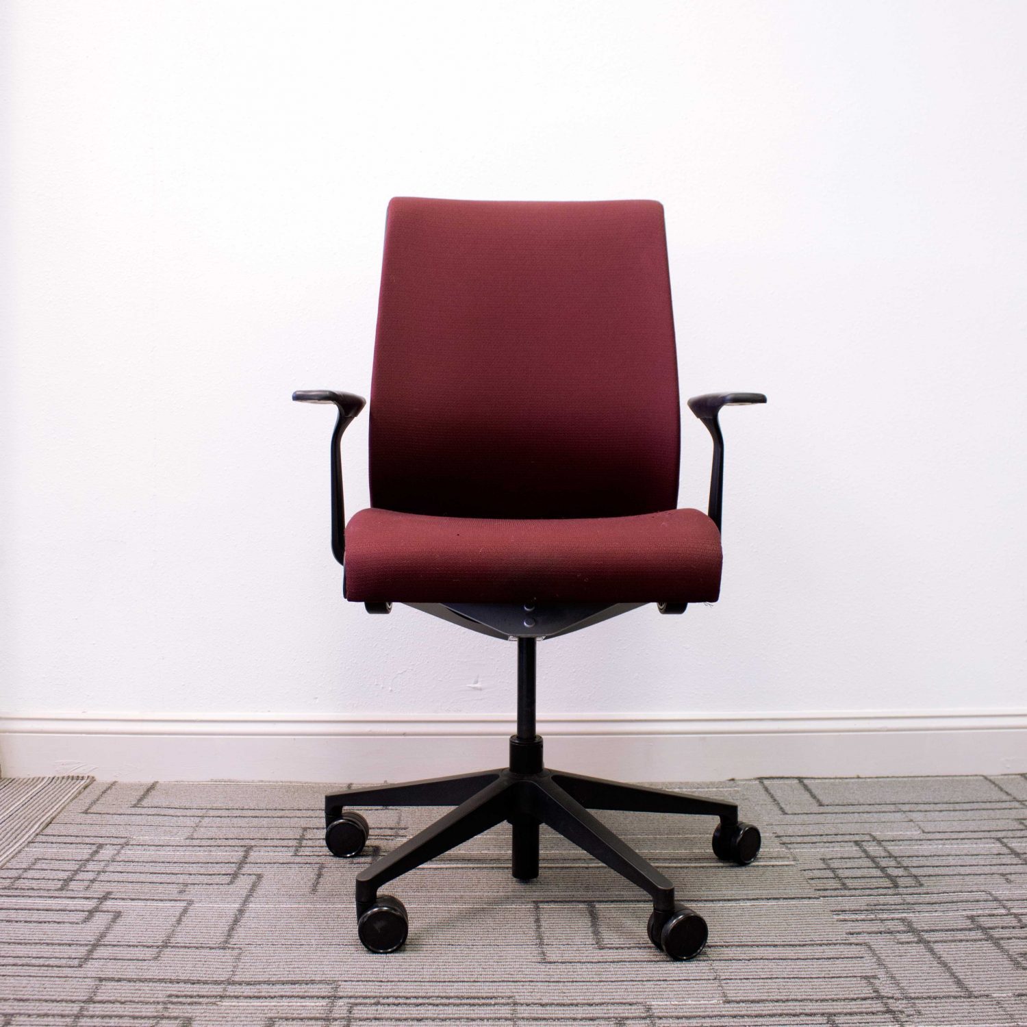 Used Steelcase Think Chair - Red - Vision Office Interiors