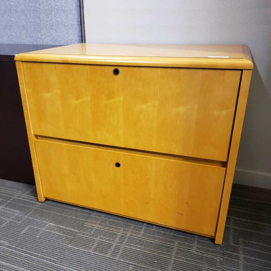 Used Two Drawer Lateral File Cabinet Vision Office Interiors