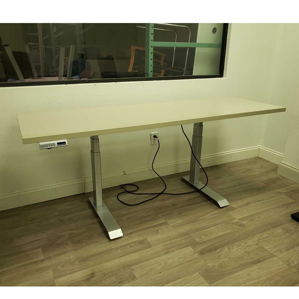 Used Height Adjustable Desk By Workrite Vision Office Interiors
